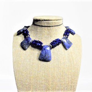 Sodalite Stone Necklace